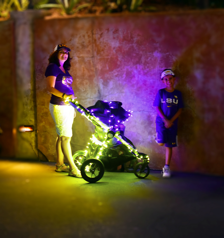 Battery Powered LED Lights Strollers Wheelchairs Bikes BeDazzleLiT