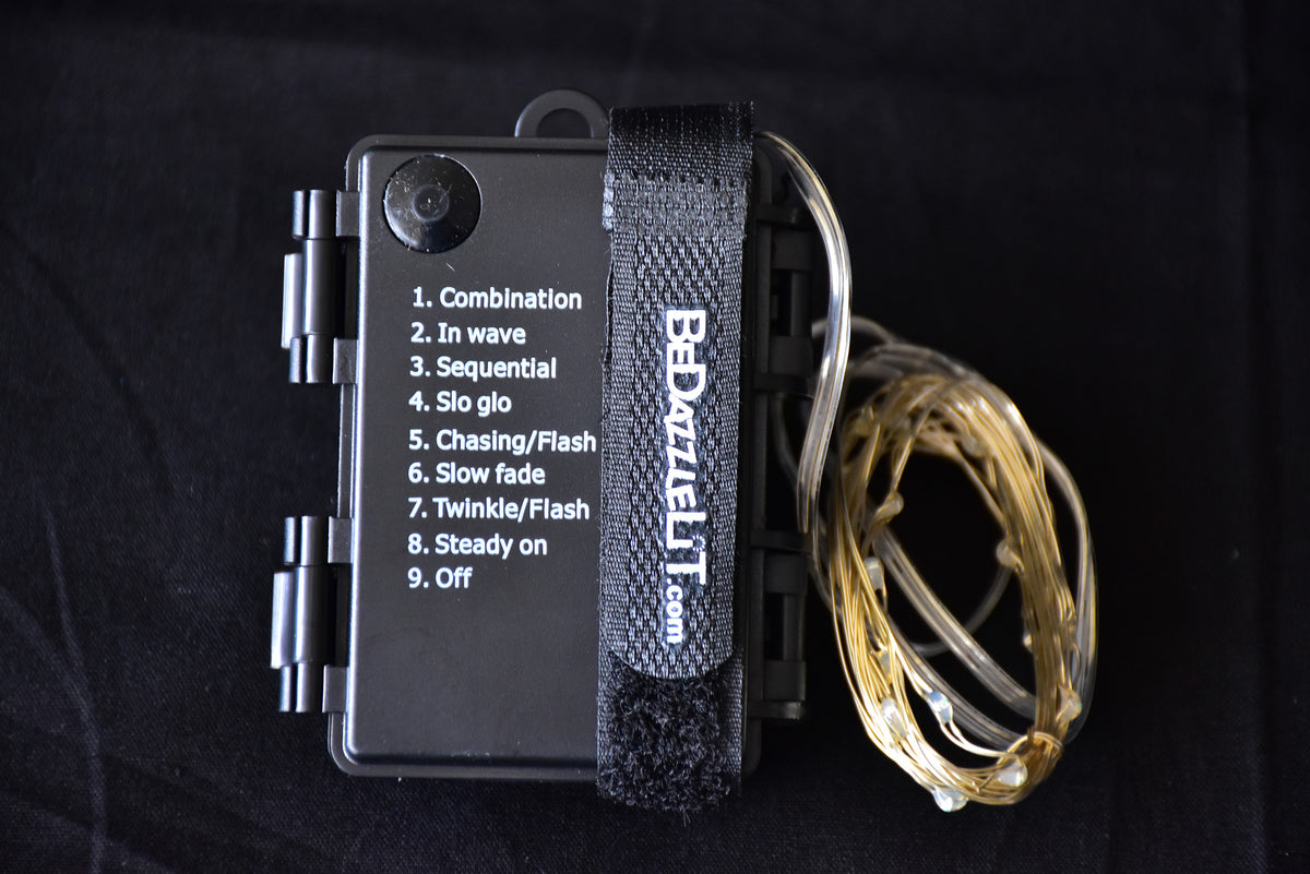 BeDazzleLiT 8 Function LED Wheel Light - Yellow