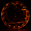 BeDazzleLiT 8 Function LED Wheel Light - Orange